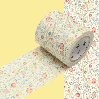 Masking Tape x Artist William Morris Mary Isabel 50 mm x 10 m - Masking Tape mt - Rougier et Plé