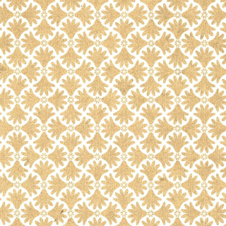 Feuille imprimée 50 x 70 cm Isis Ivoire et or 100 g/m² - Papertree - Rougier et Plé