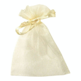 Sachet en organdi Ivoire 7,5 x 10 cm - Rayher - Rougier et Plé