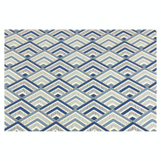 Papier indien 50 x 70 cm 120 g/m² Niche & Bleu - Esprit Papier - Rougier et Plé