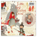 Papier italien 50 x 70 cm 85 g/m² Le Petit Chaperon Rouge - Esprit Papier - Rougier et Plé
