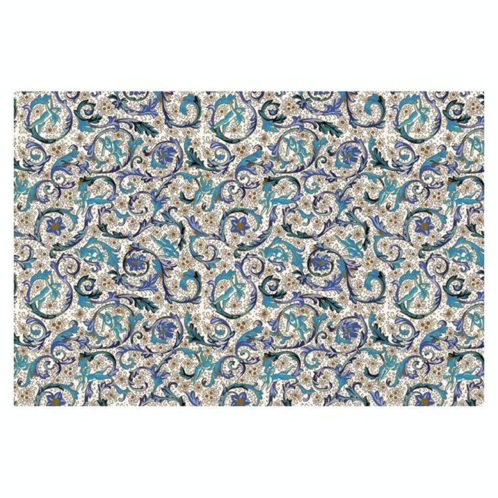 Papier italien 50 x 70 cm 85 g/m² Fiorentina Bleu - Esprit Papier - Rougier et Plé