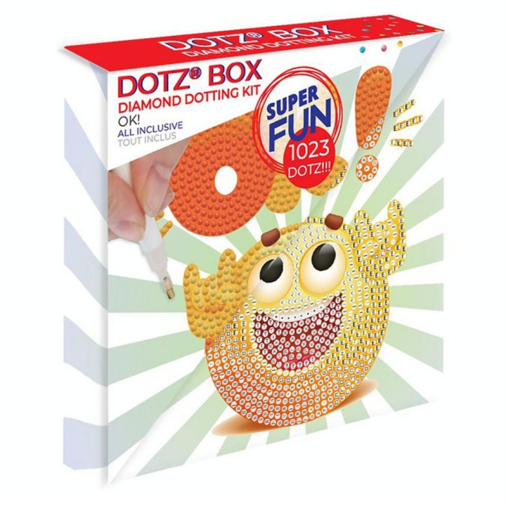 Broderie Diamant kit Dotz Box Enfant débutant OK ! - Diamond Dotz - Rougier et Plé