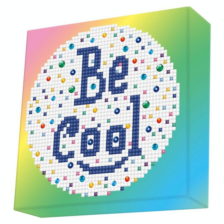 Broderie Diamant kit Dotz Box Enfant débutant Be cool - Diamond Dotz - Rougier et Plé