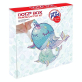 Broderie Diamant kit Dotz Box Enfant débutant Narwhal dreams - Diamond Dotz - Rougier et Plé