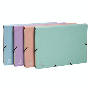 Pochette trieur carte multicolore 12 compartiments Aquarel 34 x 24,5 cm - Exacompta - Rougier et Plé