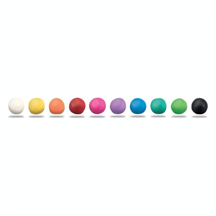 Pâte à modeler souple Glitter Soft Dough 10 pots 85 g - MILAN - Rougier et Plé