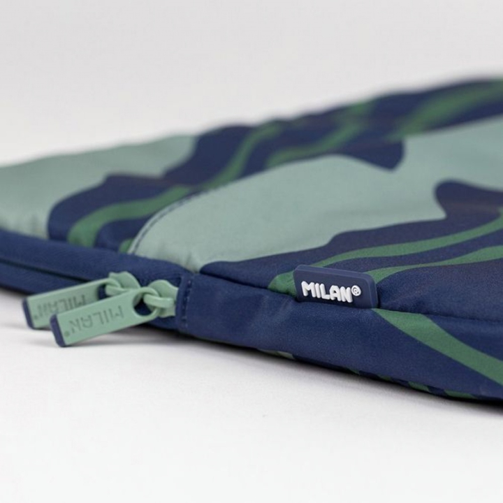 Housse pour ordinateur portable Melt vert - MILAN - Rougier et Plé
