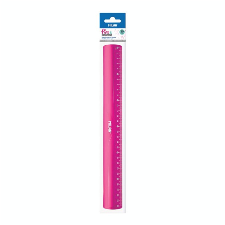 Règle 30 cm ACID Rose - MILAN - Rougier et Plé