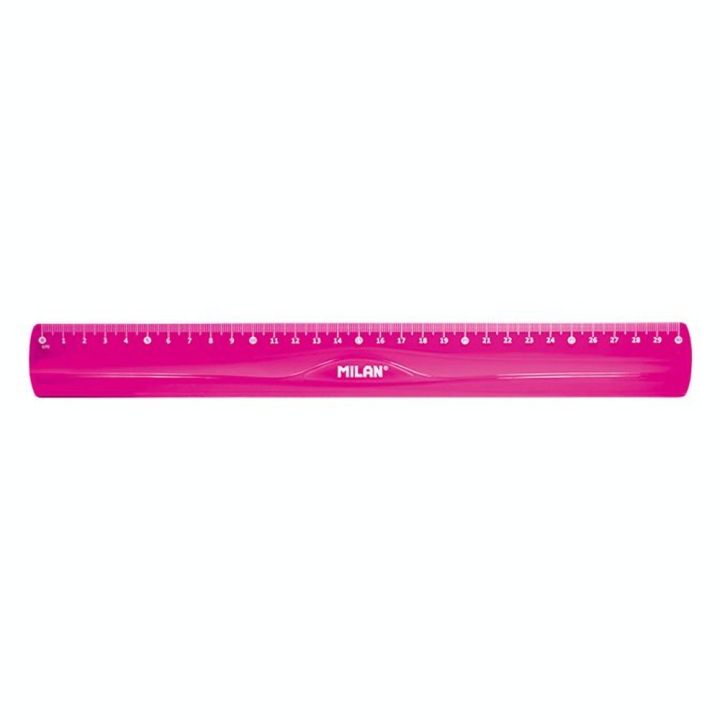 Règle 30 cm ACID Rose - MILAN - Rougier et Plé
