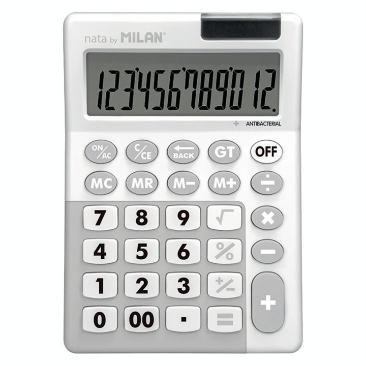 Calculatrice de bureau Antibacterial 12 chiffres - MILAN - Rougier et Plé