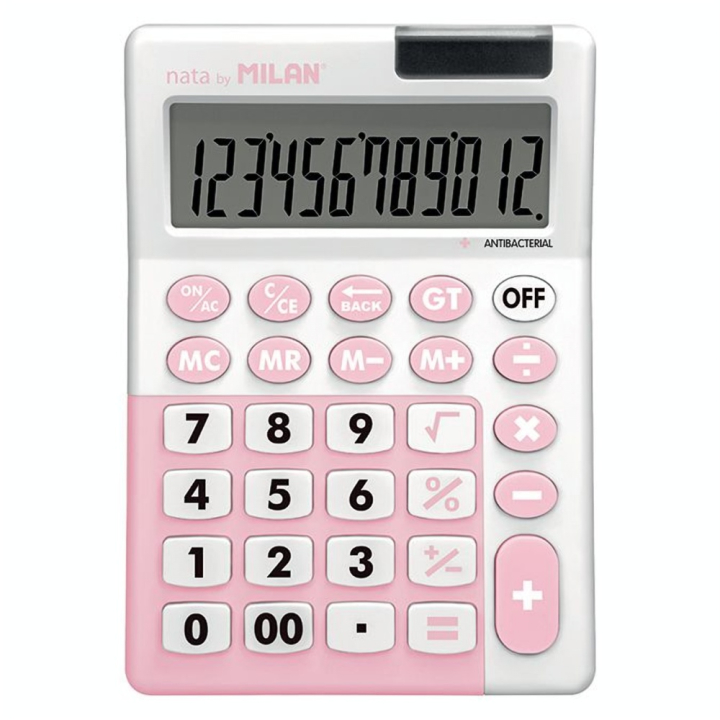 Calculatrice de bureau Antibacterial 12 chiffres - MILAN - Rougier et Plé
