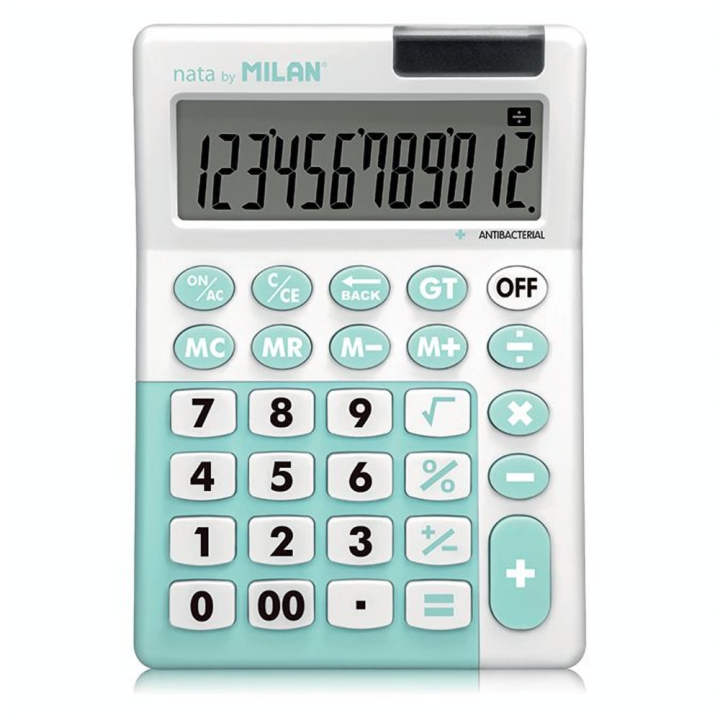 Calculatrice de bureau Antibacterial 12 chiffres - MILAN - Rougier et Plé