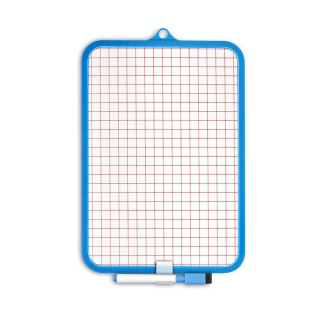 Ardoise blanche 1 face quadrillée séyès 18,5 x 26 cm - Wonday - Rougier et Plé