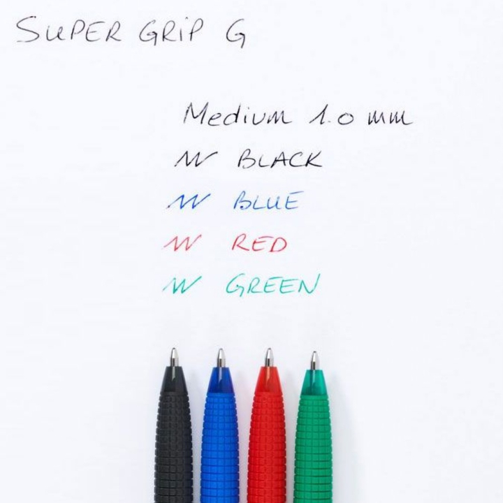 Stylo bille Super Grip G Rétractable Pointe moyenne - Pilot - Rougier et Plé