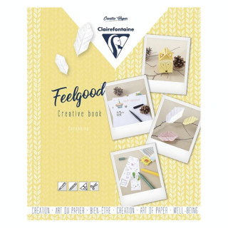 Carnet créatif Feelgood Cocooning - Clairefontaine - Rougier et Plé