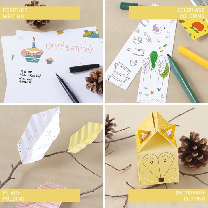 Carnet créatif Feelgood Cocooning - Clairefontaine - Rougier et Plé