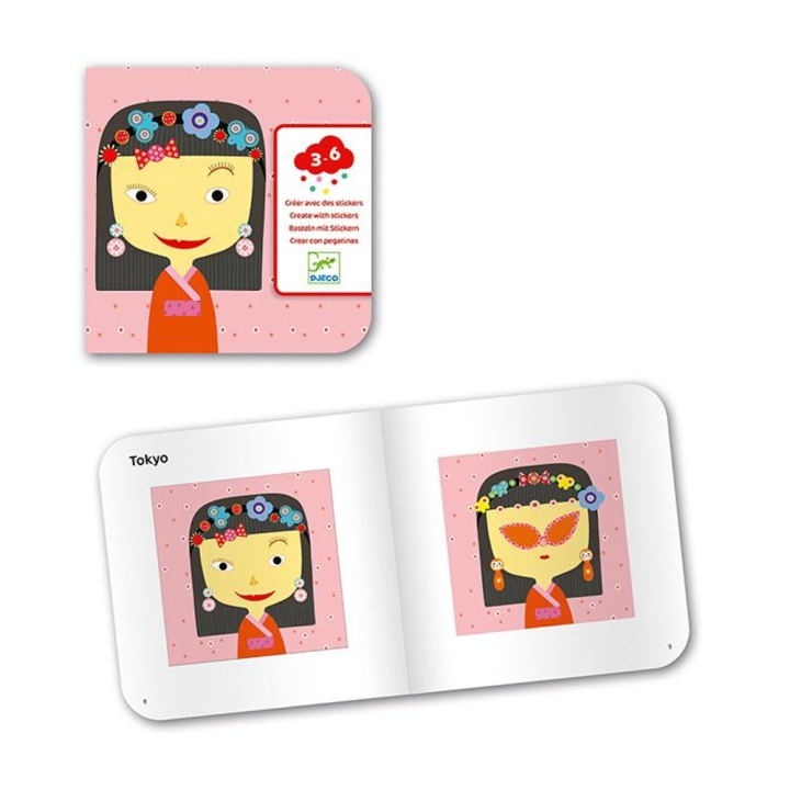 Stickers des petits Tous différents - Djeco - Rougier et Plé