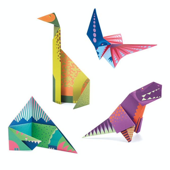 Origami Dinosaures - Djeco - Rougier et Plé
