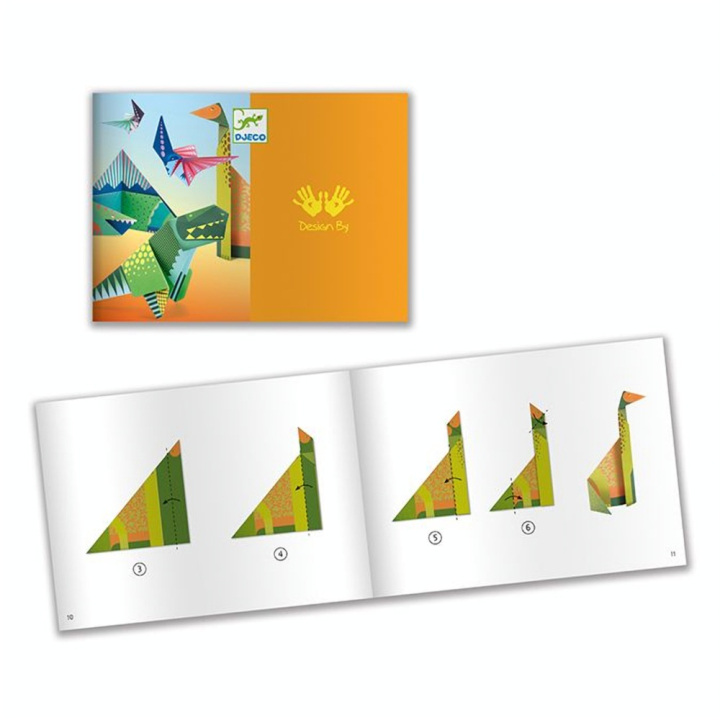 Origami Dinosaures - Djeco - Rougier et Plé