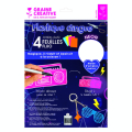 Plastique dingue Fluo 4 feuilles 20 x 26 cm - Graine Créative - Rougier et Plé