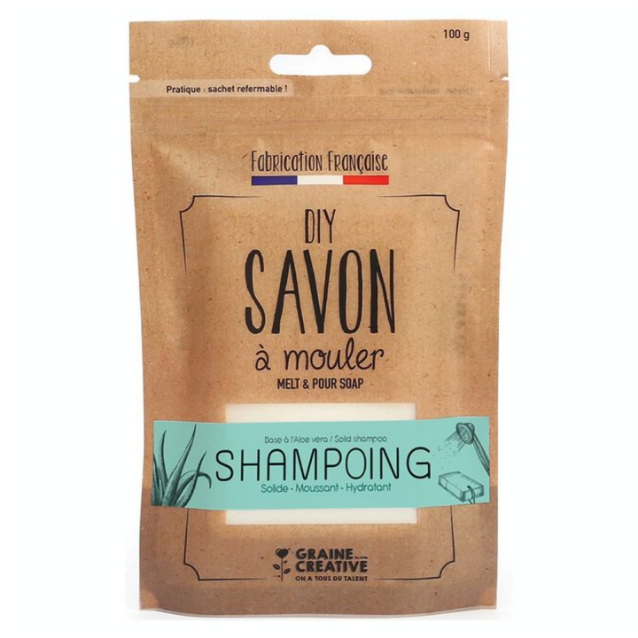 Pain de shampoing solide 100 g - Graine Créative - Rougier et Plé