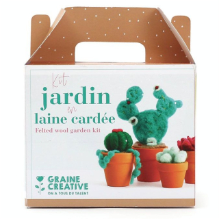 Laine cardée kit Jardin - Graine Créative - Rougier et Plé