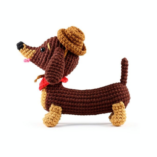 Amigurumi kit animal Teckel - Graine Créative - Rougier et Plé
