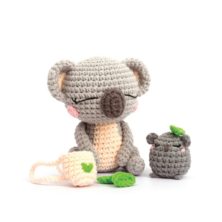 Amigurumi kit animal Koala - Graine Créative - Rougier et Plé