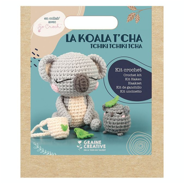 Amigurumi kit animal Koala - Graine Créative - Rougier et Plé
