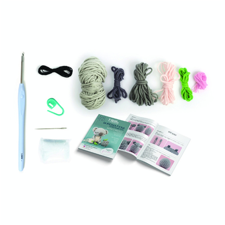 Amigurumi kit animal Koala - Graine Créative - Rougier et Plé