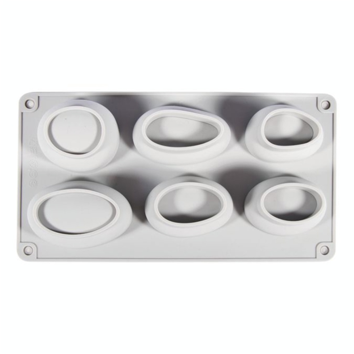 Moule en silicone Galets 6 formes - Rayher - Rougier et Plé