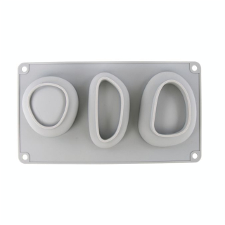 Moule en silicone Galets 3 formes - Rayher - Rougier et Plé