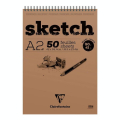 Carnet de croquis Sketch A2 90 g/m² 50 Feuilles - Clairefontaine - Rougier et Plé
