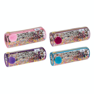 Trousse ronde Confettis  22 x 6 cm - Editions Oberthur - Rougier et Plé