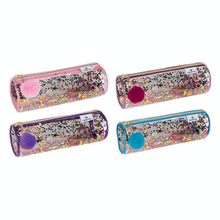 Trousse ronde Confettis  22 x 6 cm - Editions Oberthur - Rougier et Plé