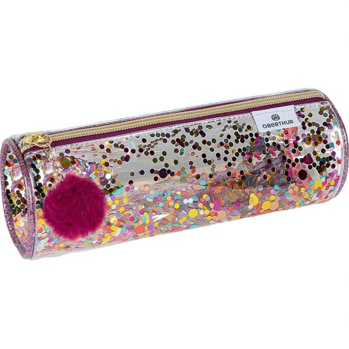 Trousse ronde Confettis  22 x 6 cm - Editions Oberthur - Rougier et Plé