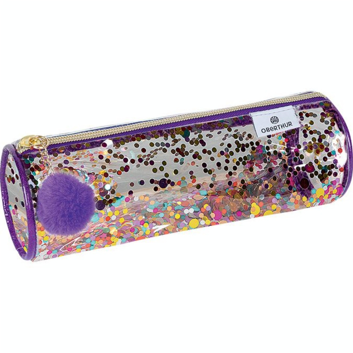 Trousse ronde Confettis  22 x 6 cm - Editions Oberthur - Rougier et Plé