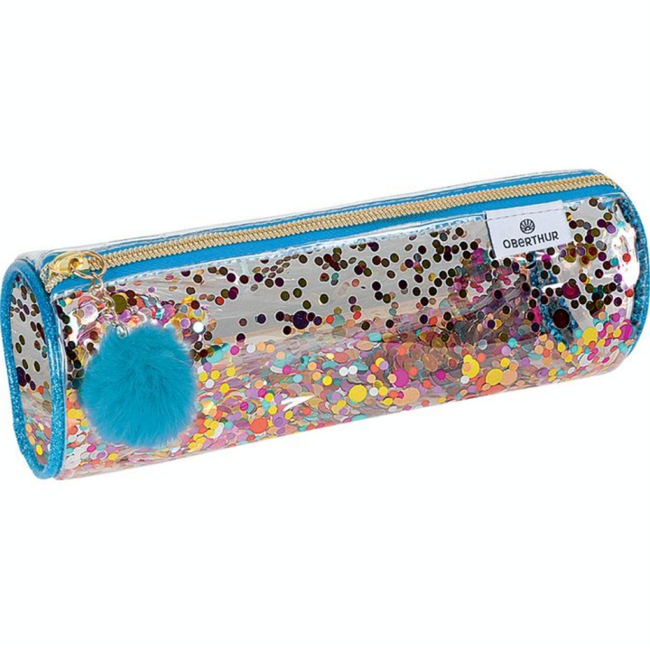 Trousse ronde Confettis  22 x 6 cm - Editions Oberthur - Rougier et Plé