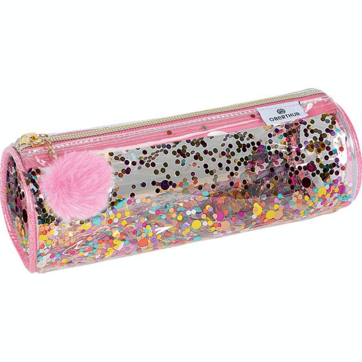 Trousse ronde Confettis  22 x 6 cm - Editions Oberthur - Rougier et Plé