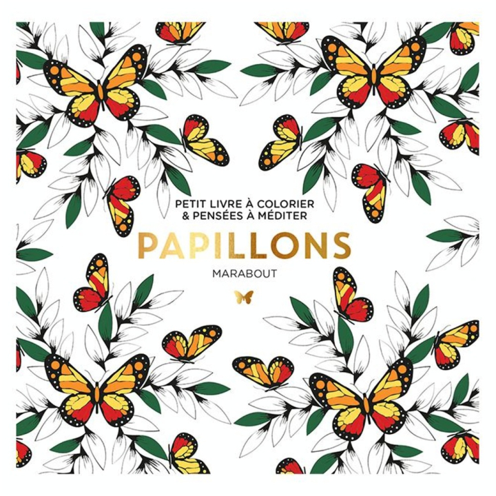 Le petit livre du coloriage Papillons - Marabout - Rougier et Plé