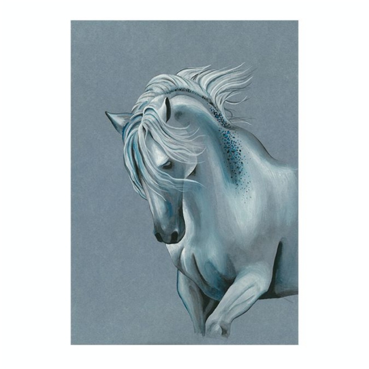 Papier Paint On Bleu denim 50 x 65 cm 250 g/m² 5 feuilles - Clairefontaine - Rougier et Plé
