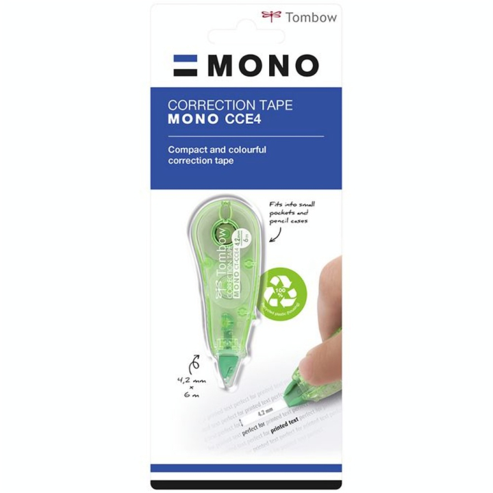 Correcteur MONO CCE vert 4,2 mm x 6 m - Tombow - Rougier et Plé