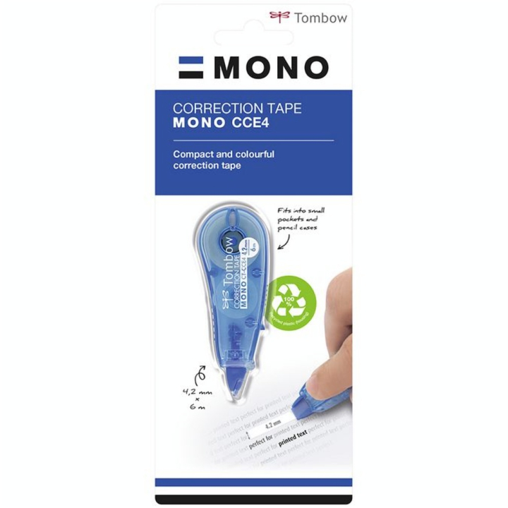 Correcteur MONO CCE bleu 4,2 mm x 6 m - Tombow - Rougier et Plé