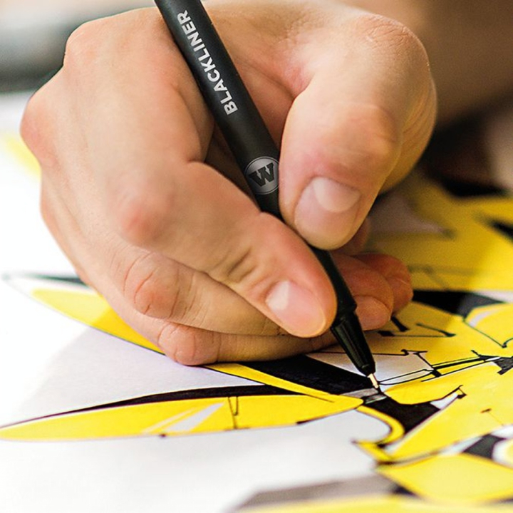 Feutre à pointe calibrée Blackliner - Molotow - Rougier et Plé