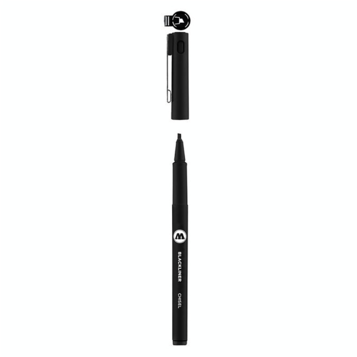 Feutre Blackliner biseauté - Molotow - Rougier et Plé