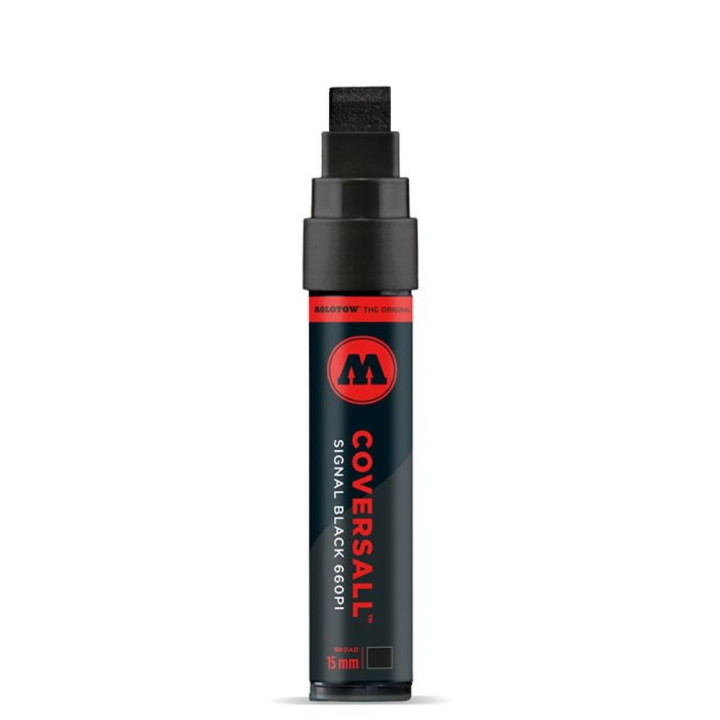 Marqueur large Masterpiece Coversall 660PI 15 mm - Molotow - Rougier et Plé