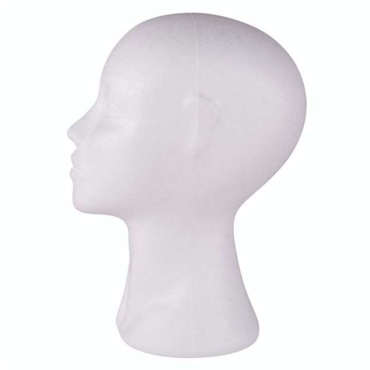 Tête en polystyrène Femme 29 cm - Rayher - Rougier et Plé