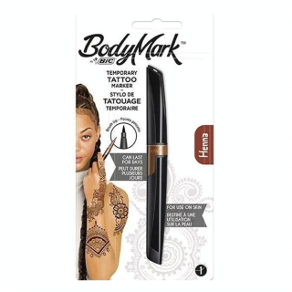 Stylo de tatouage temporaire BodyMark Henné - Bic - Rougier et Plé