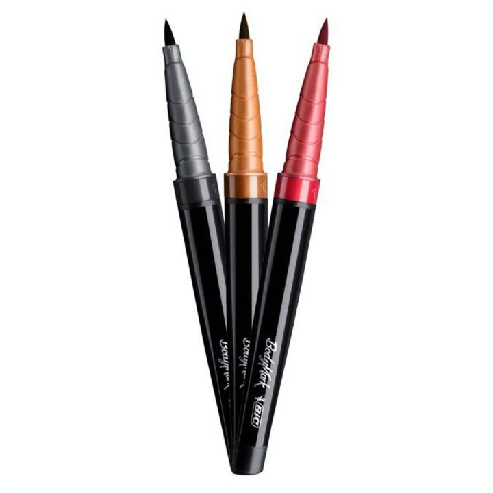 Stylo de tatouage temporaire BodyMark Set Henna Vibes - Bic - Rougier et Plé